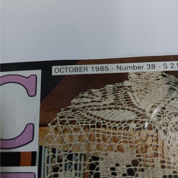 Vintage Magic Crochet Magazine Oct 1985 Christmas Presents Projects - Picture 2 of 6